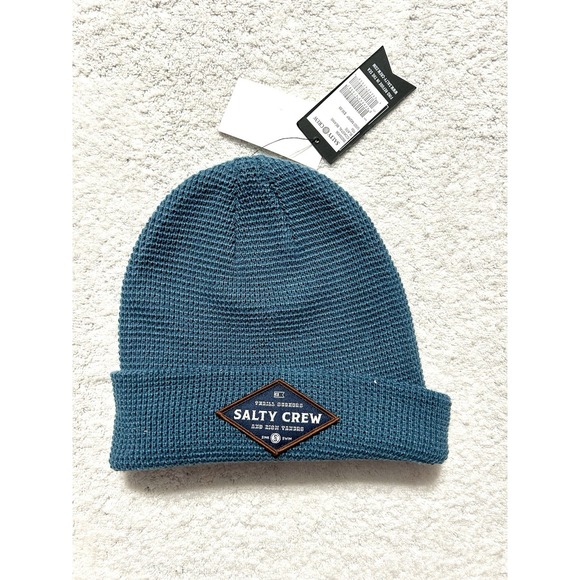 Salty Crew Other - Salty Crew Slate Coastal Beanie Cap Hat OS (A1)